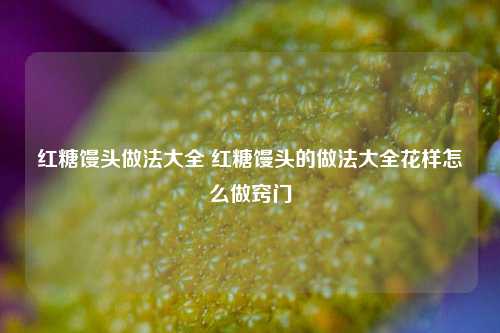 红糖馒头做法大全 红糖馒头的做法大全花样怎么做窍门